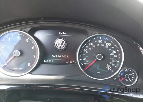 2017 Volkswagen Touareg V6 Wolfsburg Edition from USA, damaged, VIN WVGRF7BP8HD005505